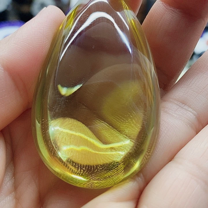 颈饰未镶嵌水晶水滴