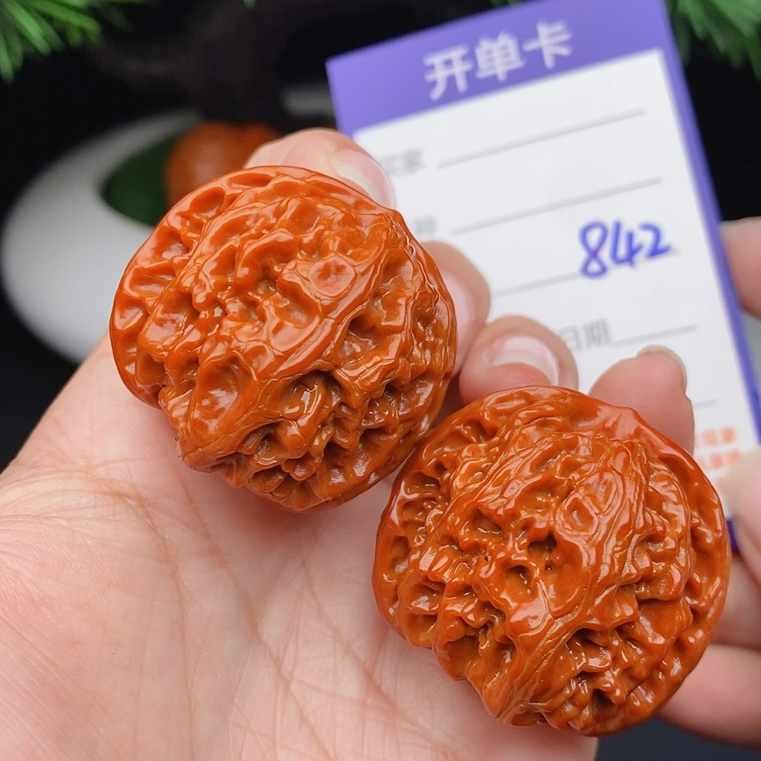 把件文玩核桃36苹果842