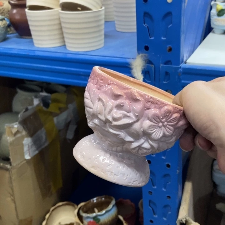 陶瓷花盆单场满9.9发10*8.5