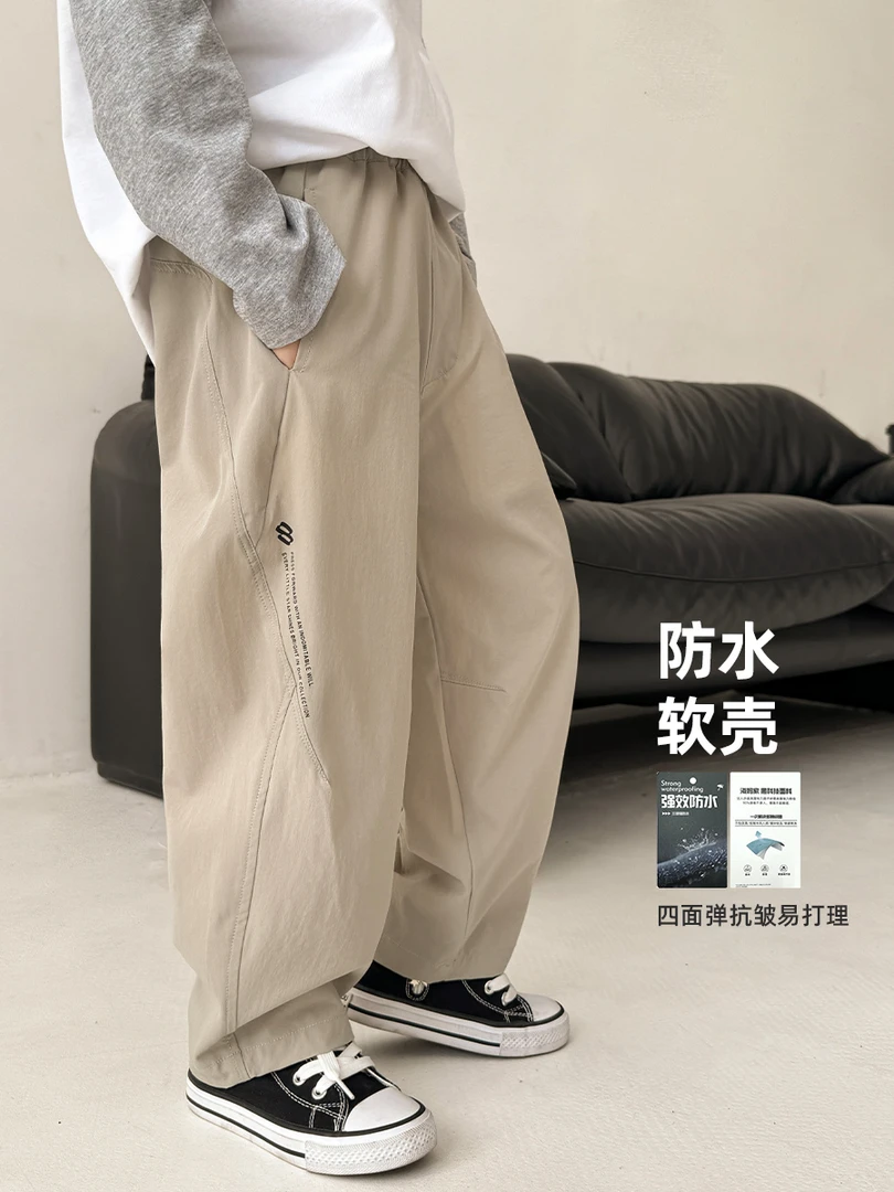 【3.26号新品】男童裤子春装新款运动裤春秋款洋气卫裤潮|25ak20