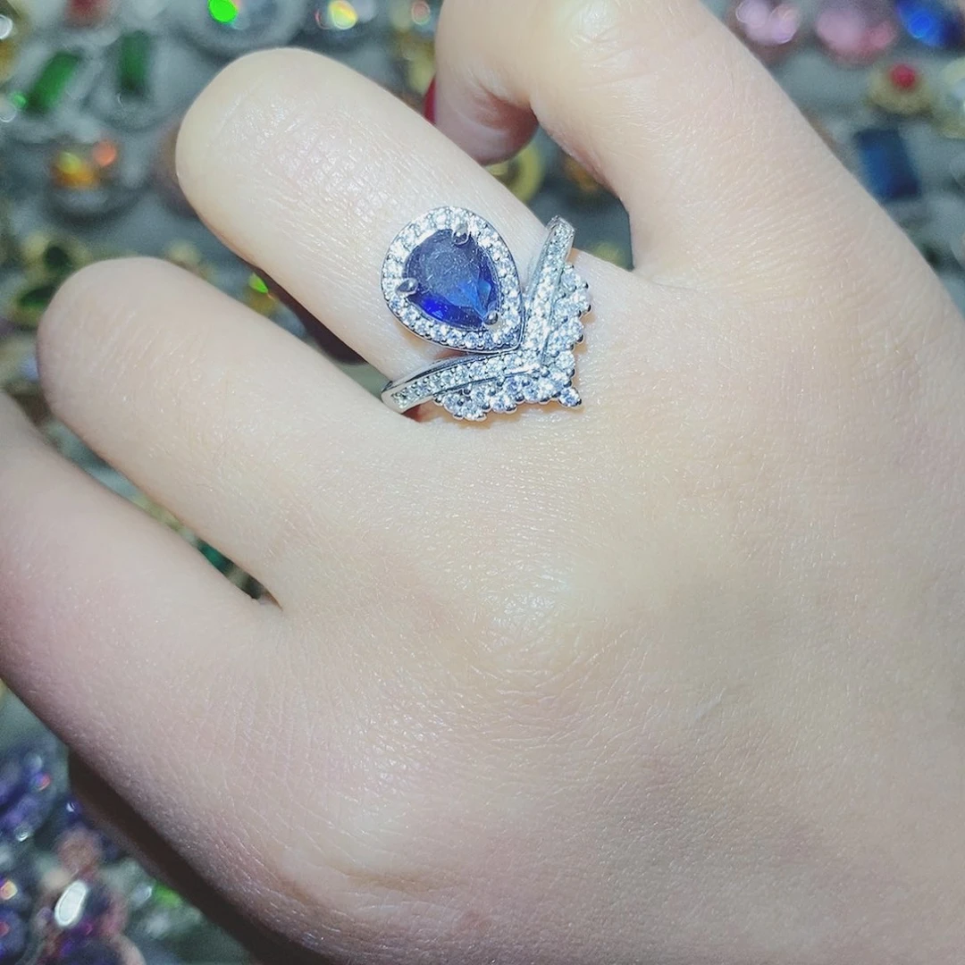 【闪购商品】托帕石耳饰银S925镶嵌