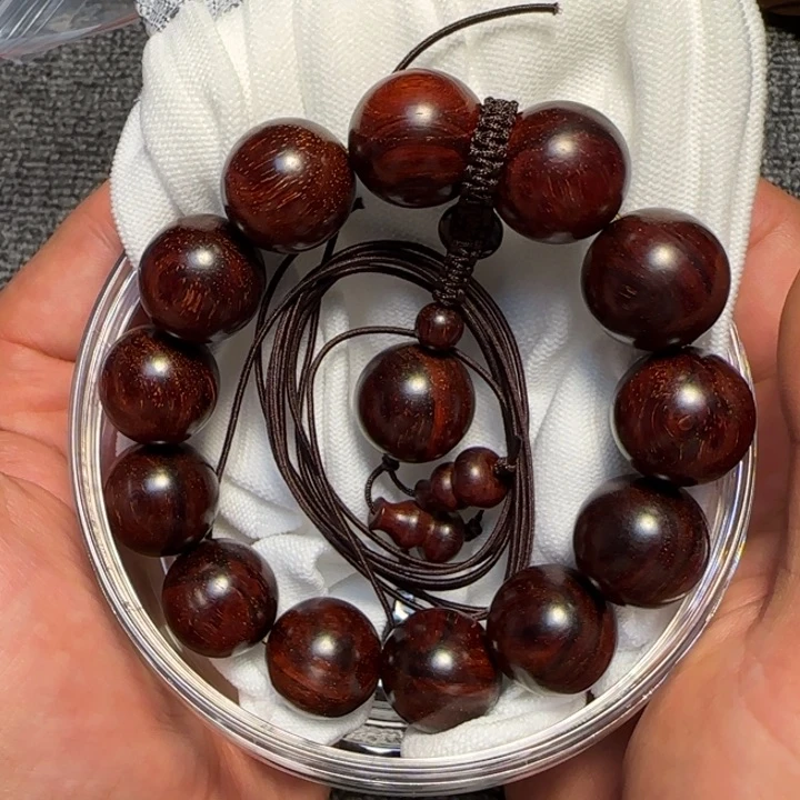 心***城檀香紫檀（小叶紫檀）1.8手串手链