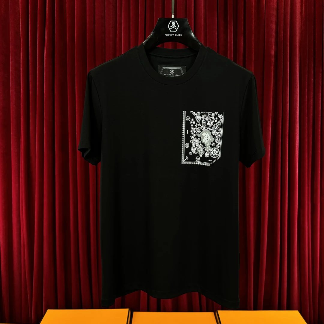 PLIPHPP PLEPN正品2025夏款高奢PLEPN系列高端男士短袖时尚1732