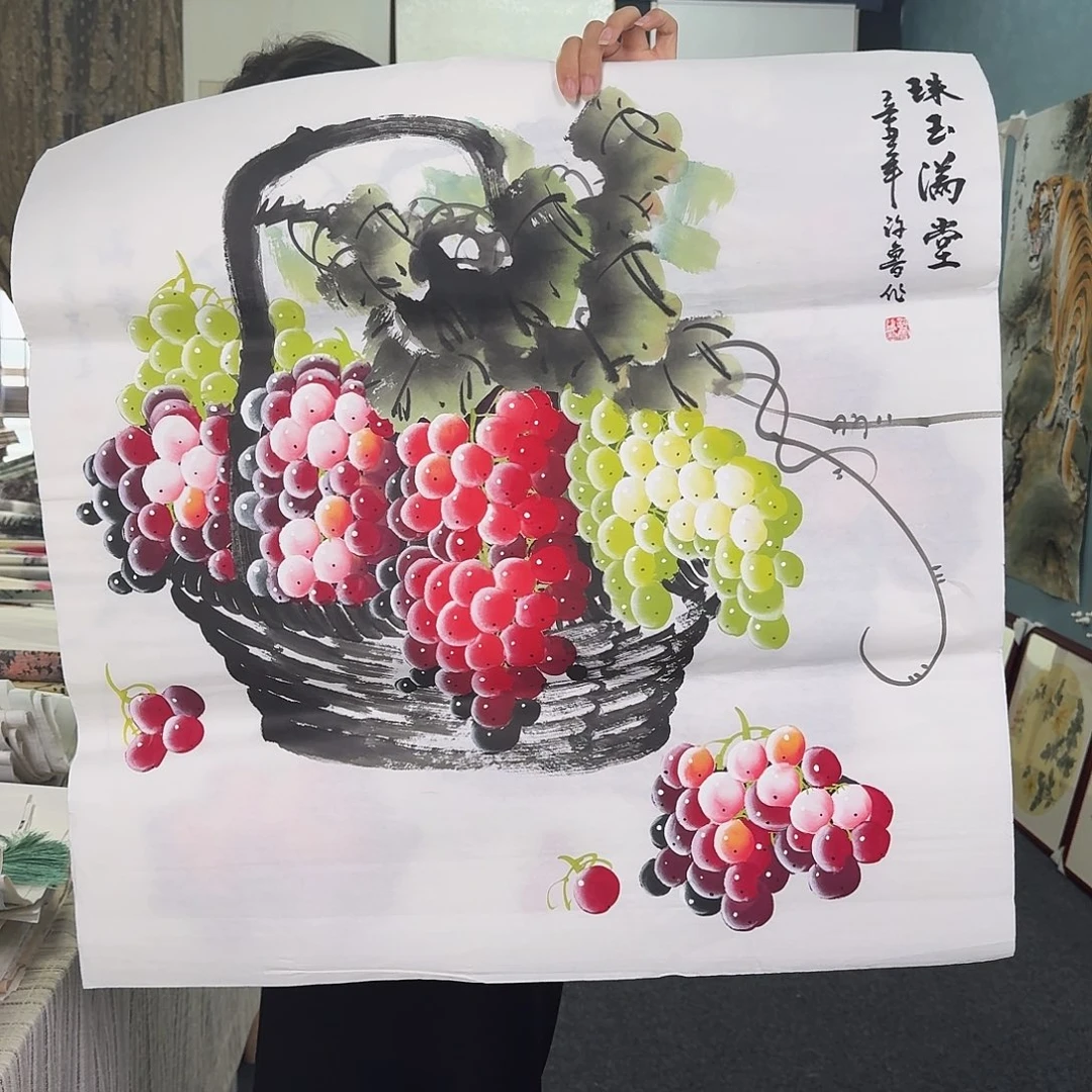 纯手绘的好看作品