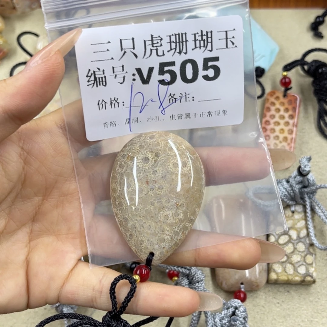 *****硅化珊瑚（珊瑚玉）未镶嵌h