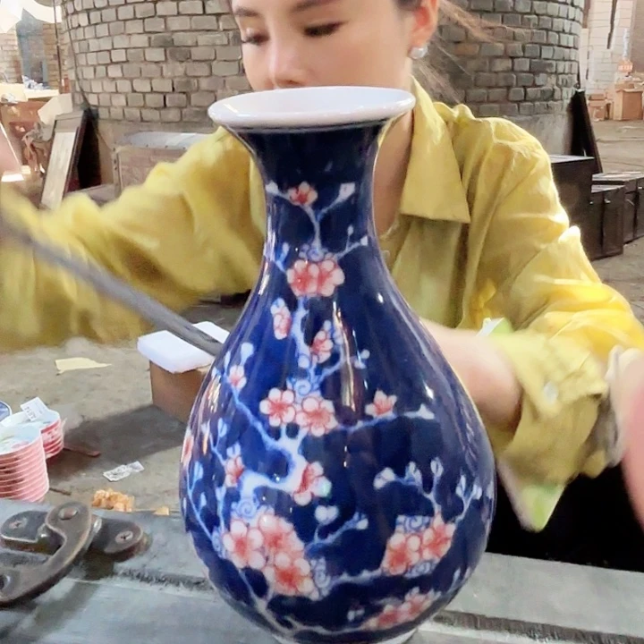 摆件景德镇高温陶瓷玉壶春