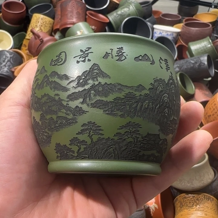 茶杯紫砂全手工制作工艺