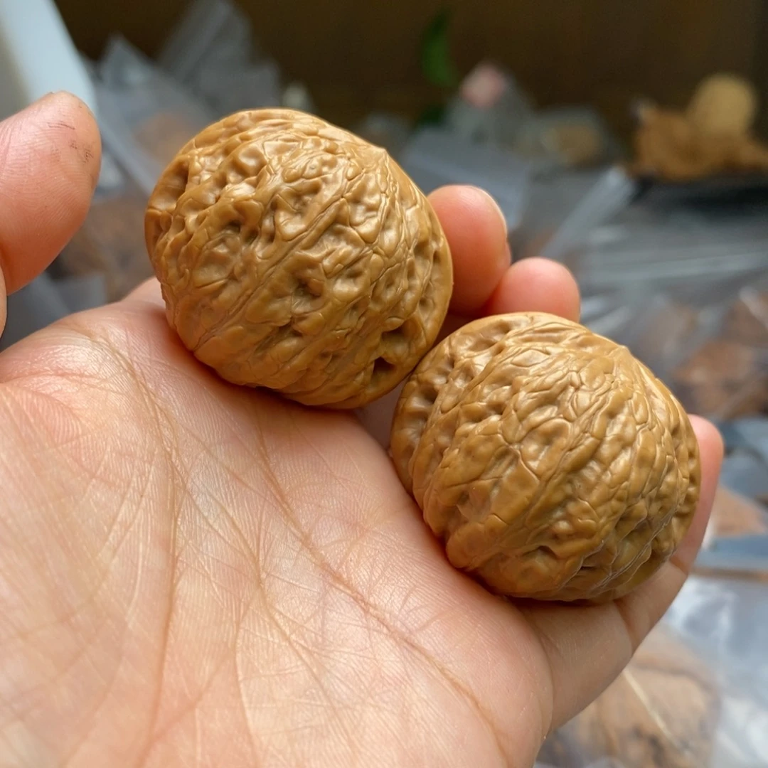 文玩核桃把件铁锤38尺