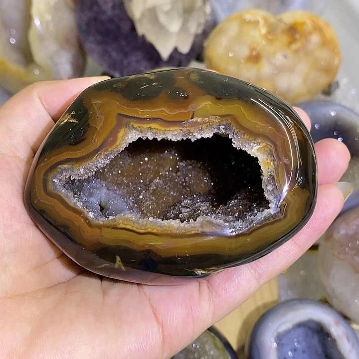 紫晶珠宝半成品未镶嵌