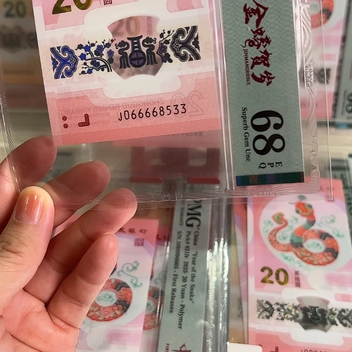 塑料蛇钞九龙令68分066668533