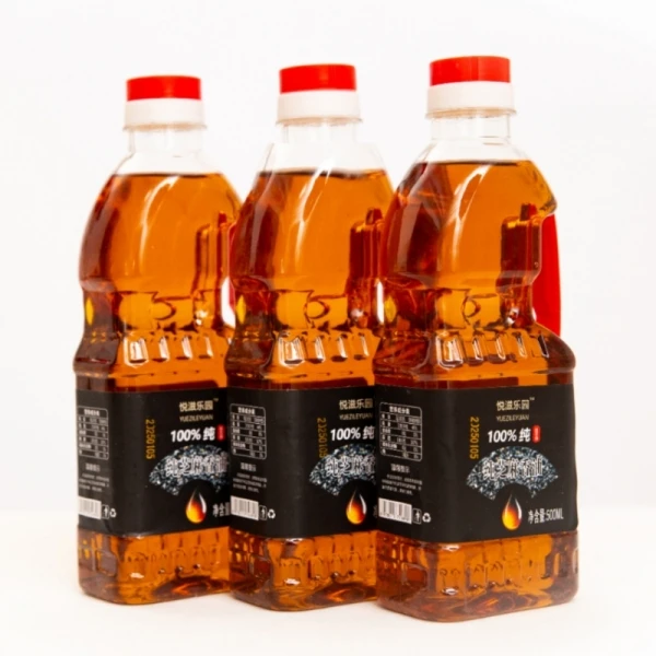 【悦滋乐园】黑芝麻香油小磨香油月子油火锅油凉拌菜500毫升三瓶装