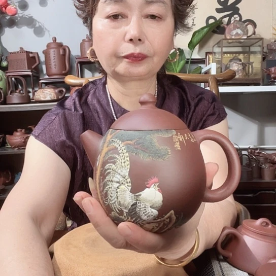 差***生底槽青茶壶原矿紫砂壶