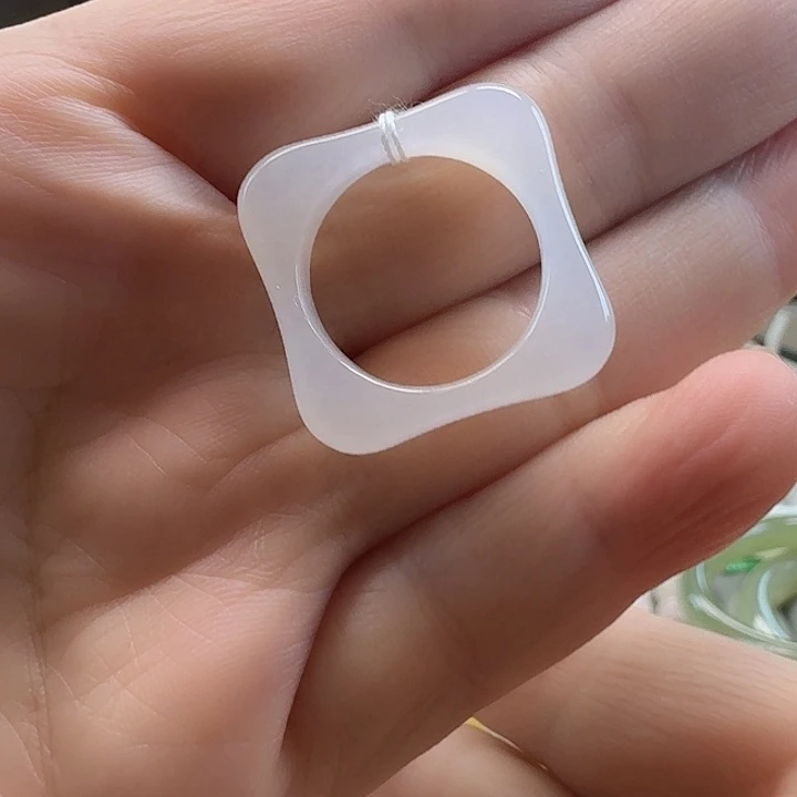 和田玉（白玉）未镶嵌戒指