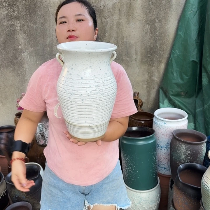 口20高32一个盆子。
