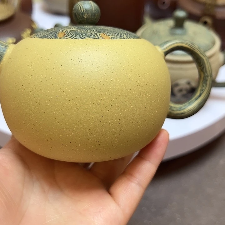 茶壶紫砂绞泥西施壶