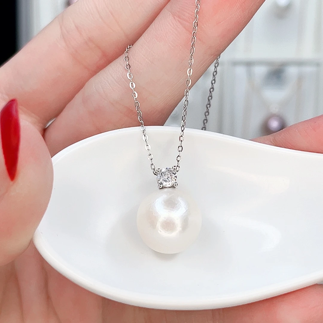 吊坠(赠链)淡水珍珠合金