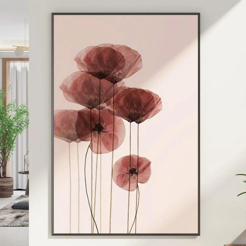 千千遇枝手工砂岩装饰画肌理感客厅玄关挂墙装饰画抽象装饰画轻奢