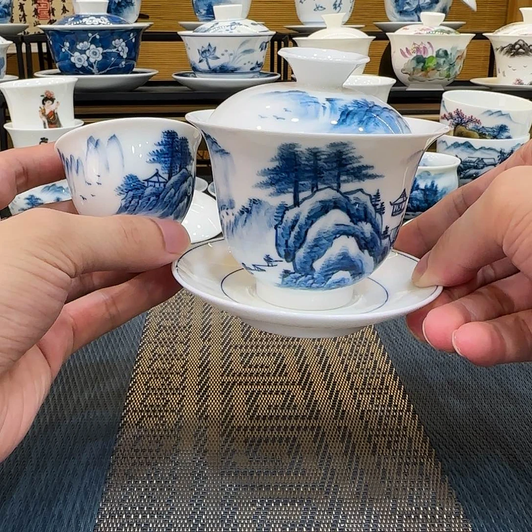 吴氏品雅高山流水150cc送金钟山水主人杯
