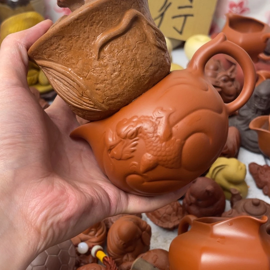 紫砂茶宠奈***球紫砂瑕疵