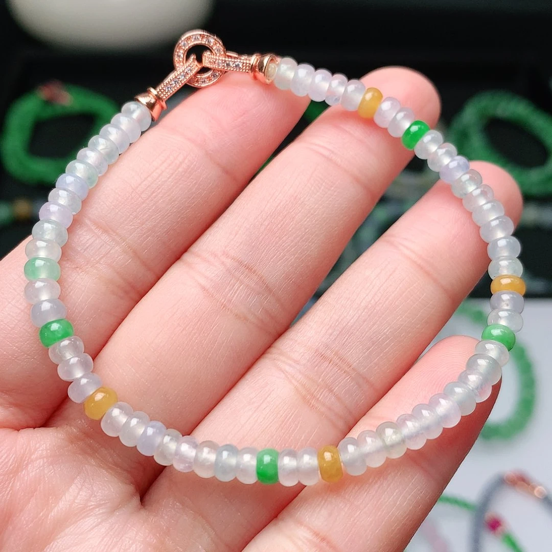 翡翠手链未镶嵌翡翠