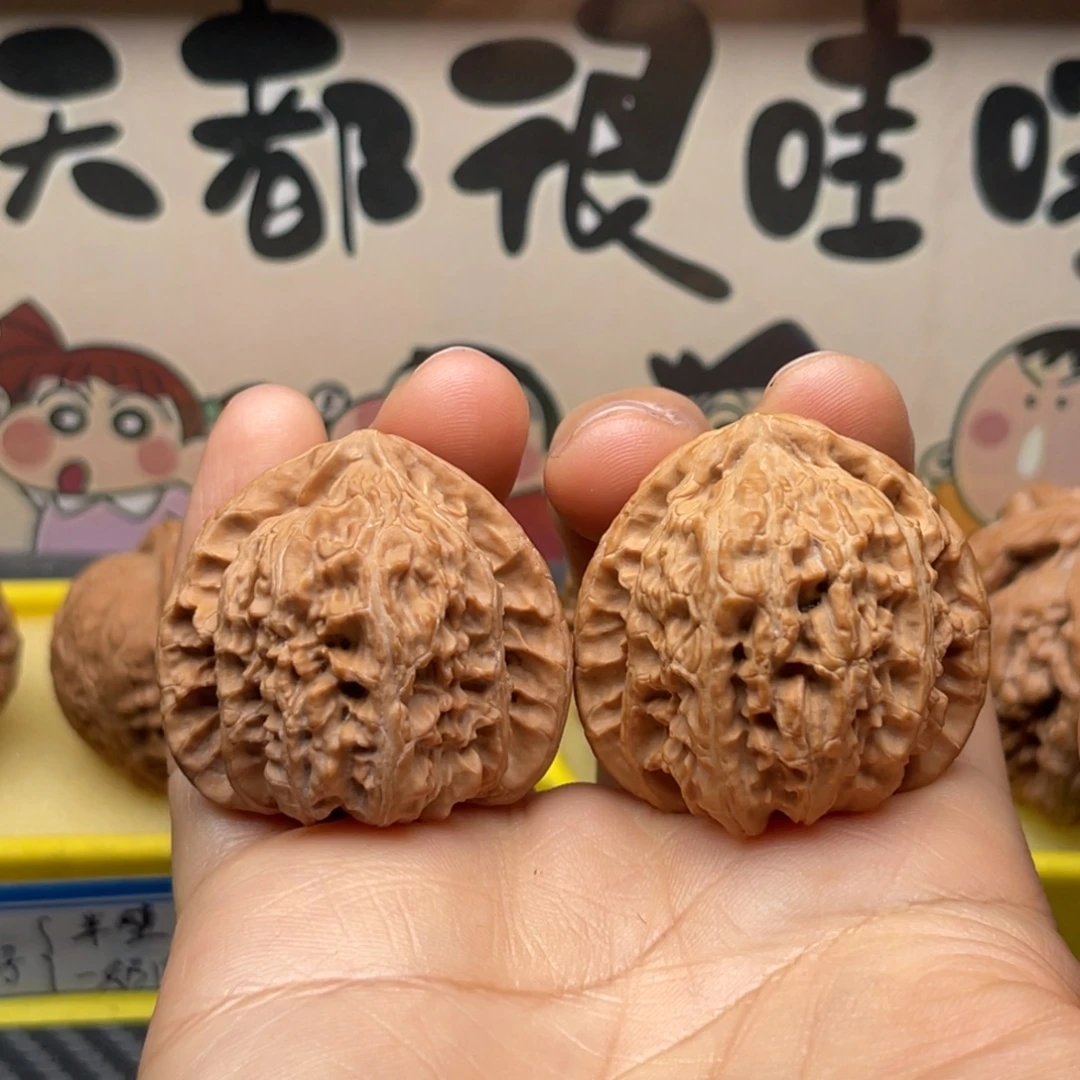 吊坠文玩核桃38白狮子