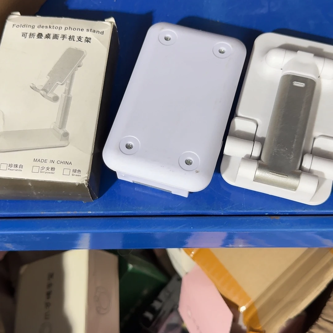 99新白色手机支架