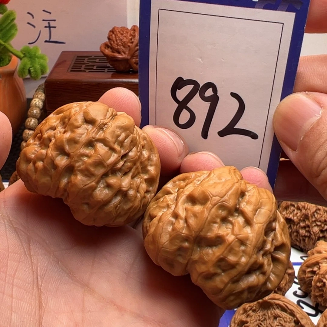 文玩核桃把件全品蛤蟆头42尺寸892号