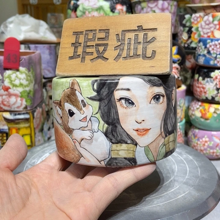 景德镇艺术手绘作品