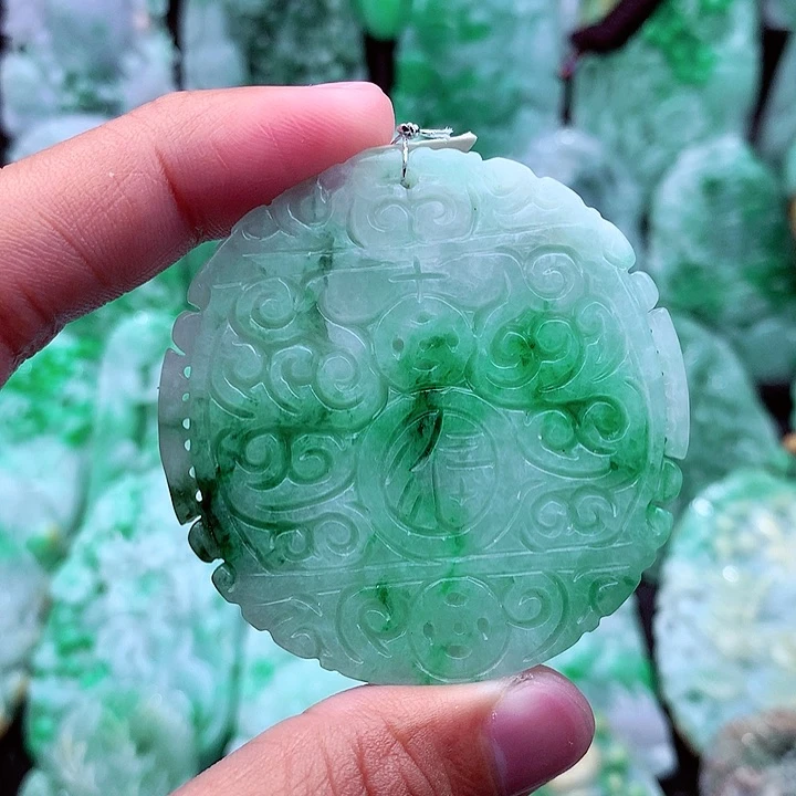 翡翠吊坠(不含链)未镶嵌