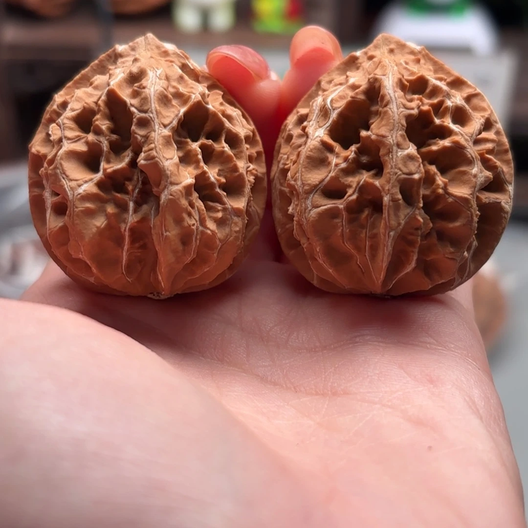 文玩核桃把件小蛙120