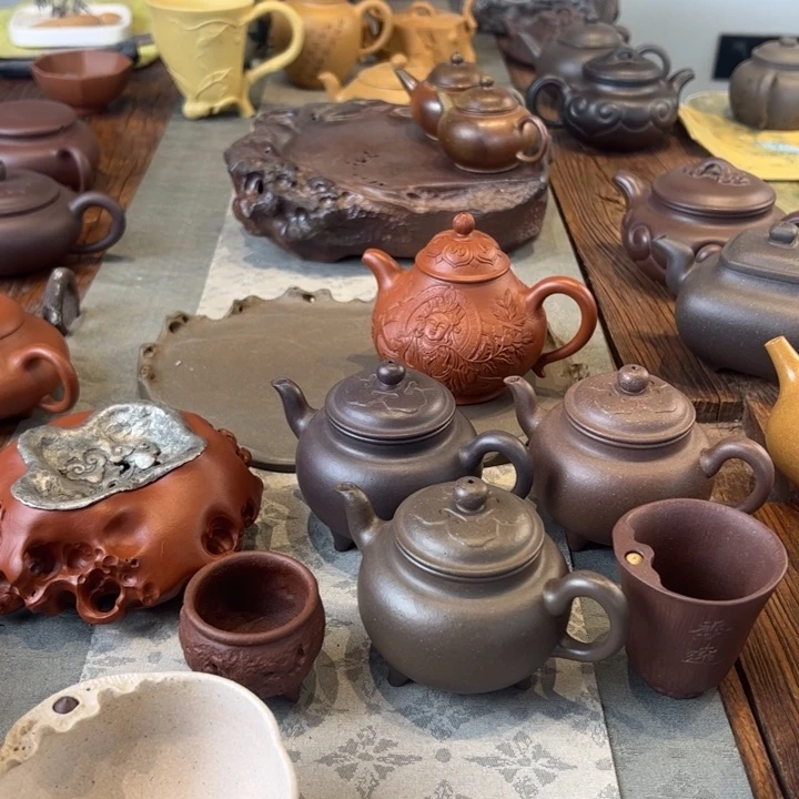 摆件花****太湖石杯子全手工