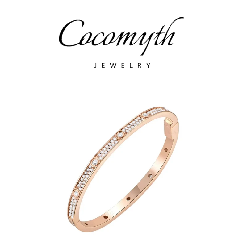 COCOMYTH 闭口满Z窄版满天星手镯D678