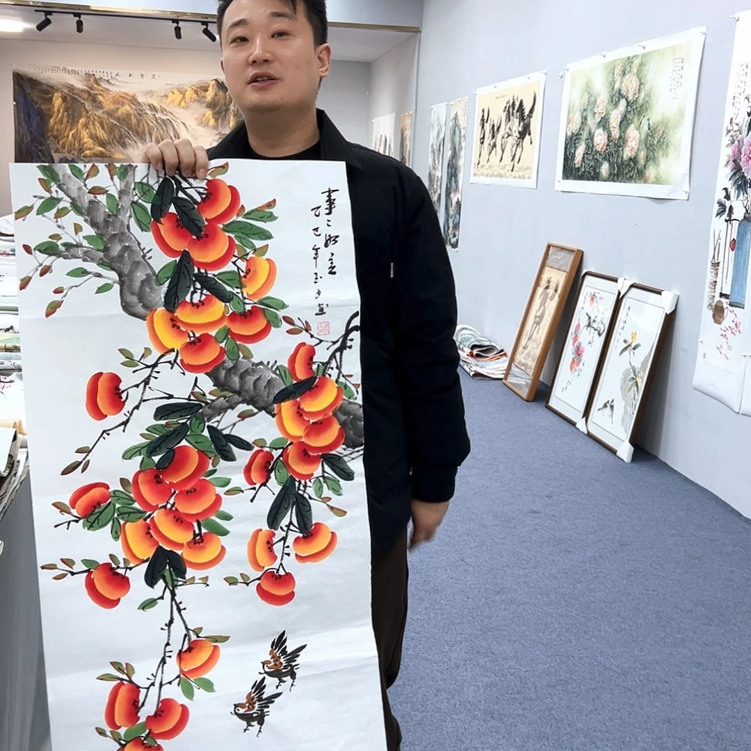 国画国画宣纸纯手绘作品