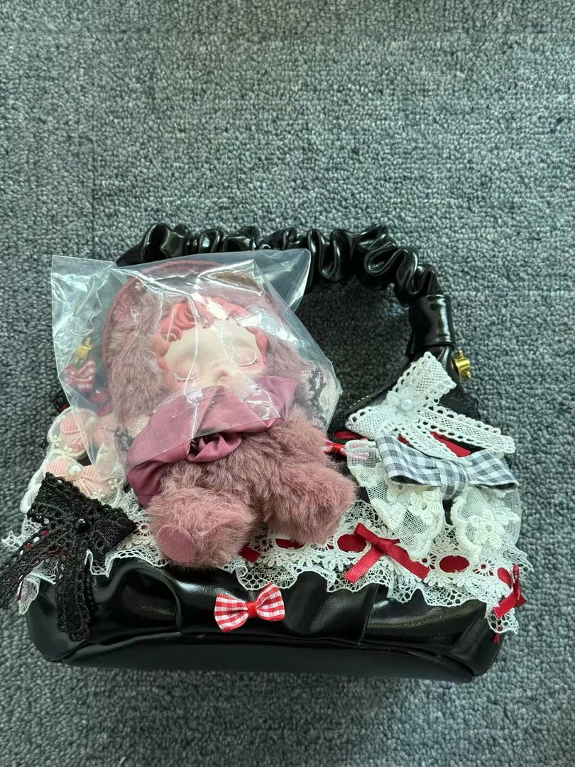 设计师定制毛绒娃包潮玩时尚百搭包包 SP手提包