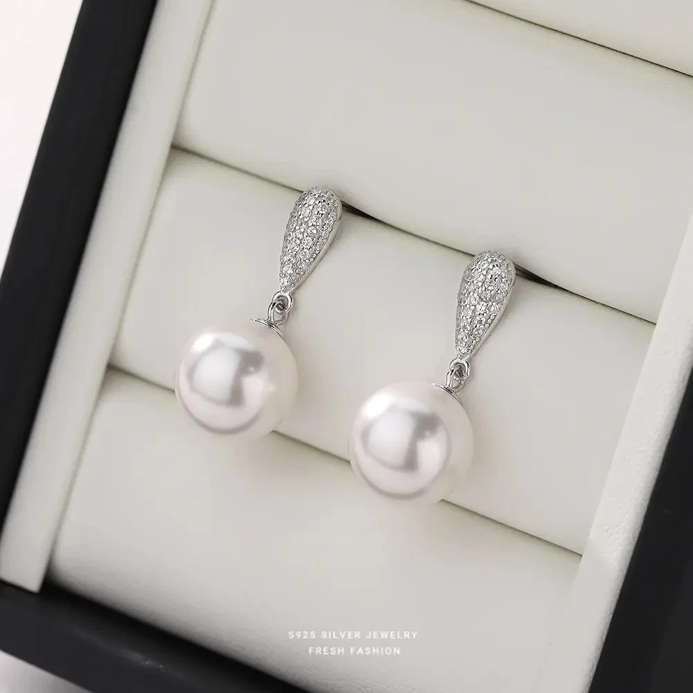 925银耳饰 925纯银瓜子耳钉2025秋冬爆款穿搭必备轻奢百搭耳饰