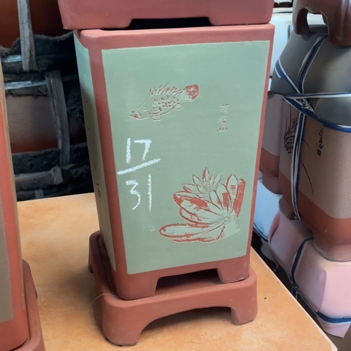 紫砂花盆紫砂花盆