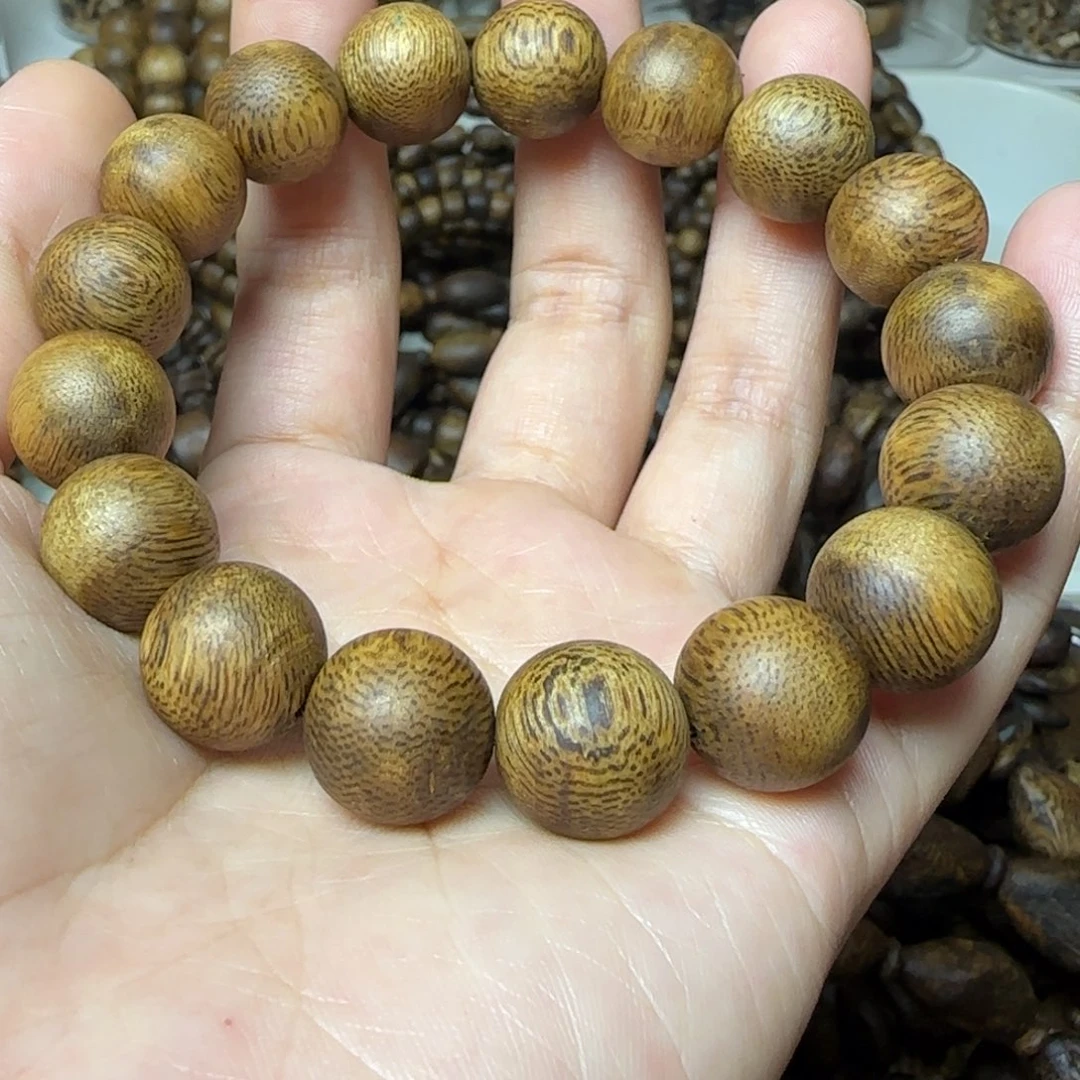 手串沉香单圈1.3规格老料11.5克老料陆河