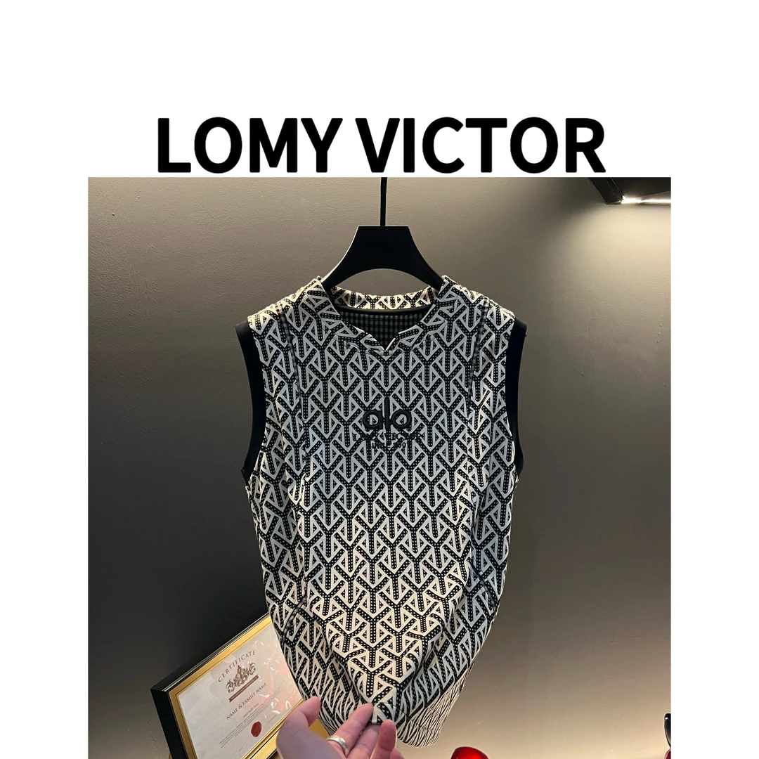 LOMY VICTOR欧洲站顶奢潮流时尚无袖NZN2389