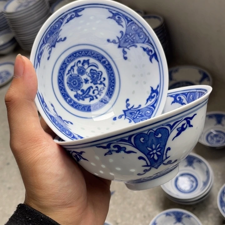 碗瓷景德镇高温细白瓷餐具