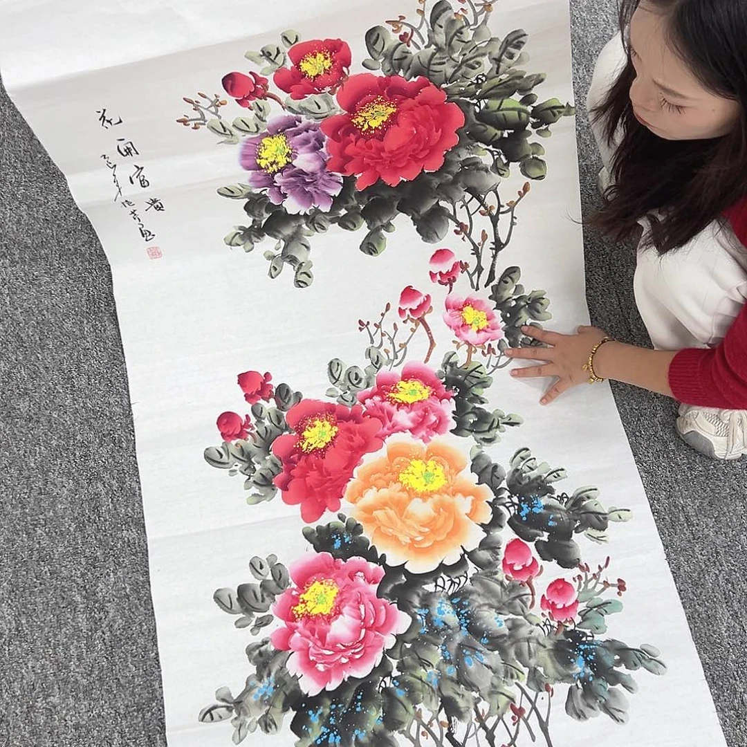 国画纯手绘字画作品欣赏