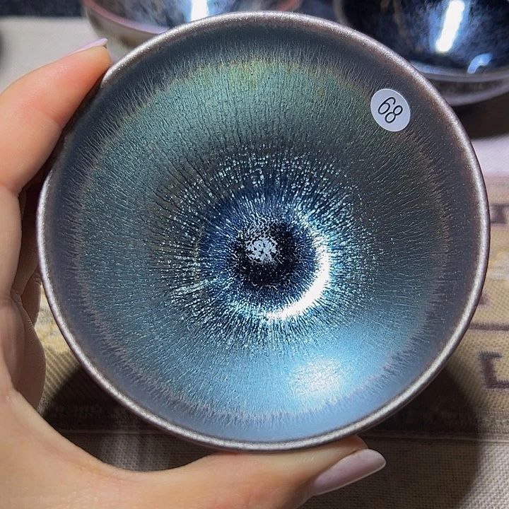 茶盏在栖落直播间选的 20元以内默认微瑕68