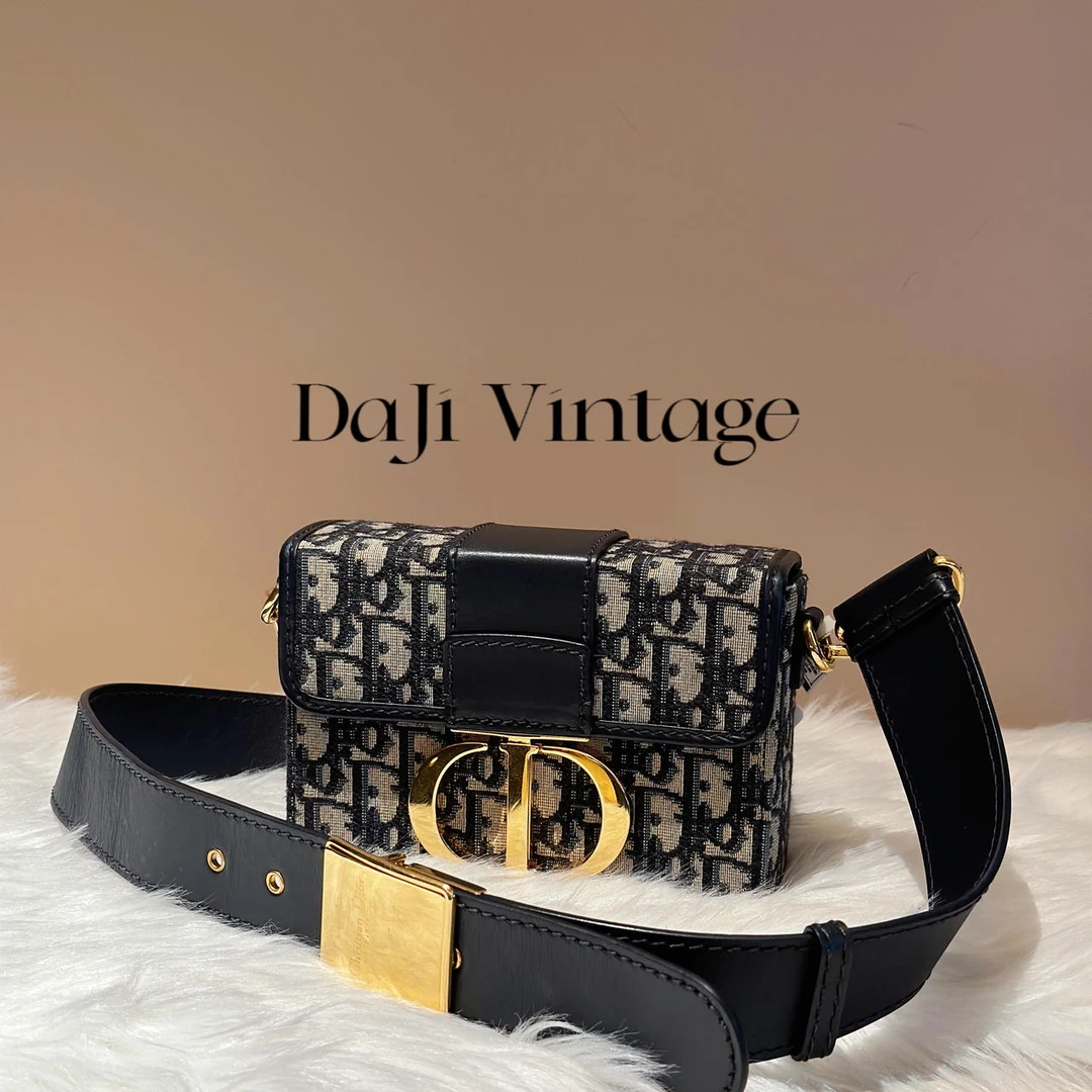 99新 DIOR/迪奥 大吉中古th/Dior迪奥蒙田盒子斜挎包