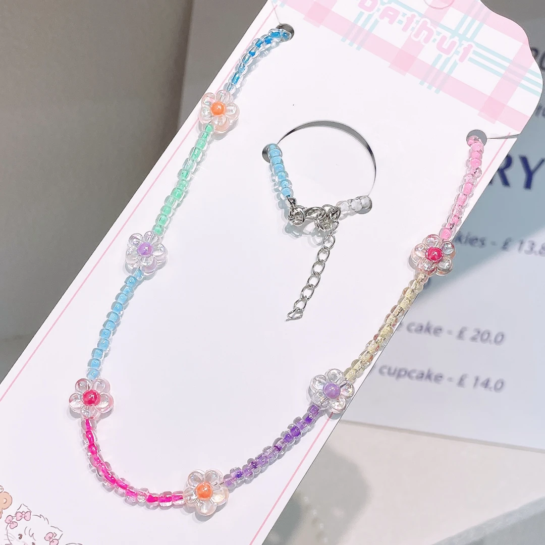 A-6701  bh 1个花花项链       发圈