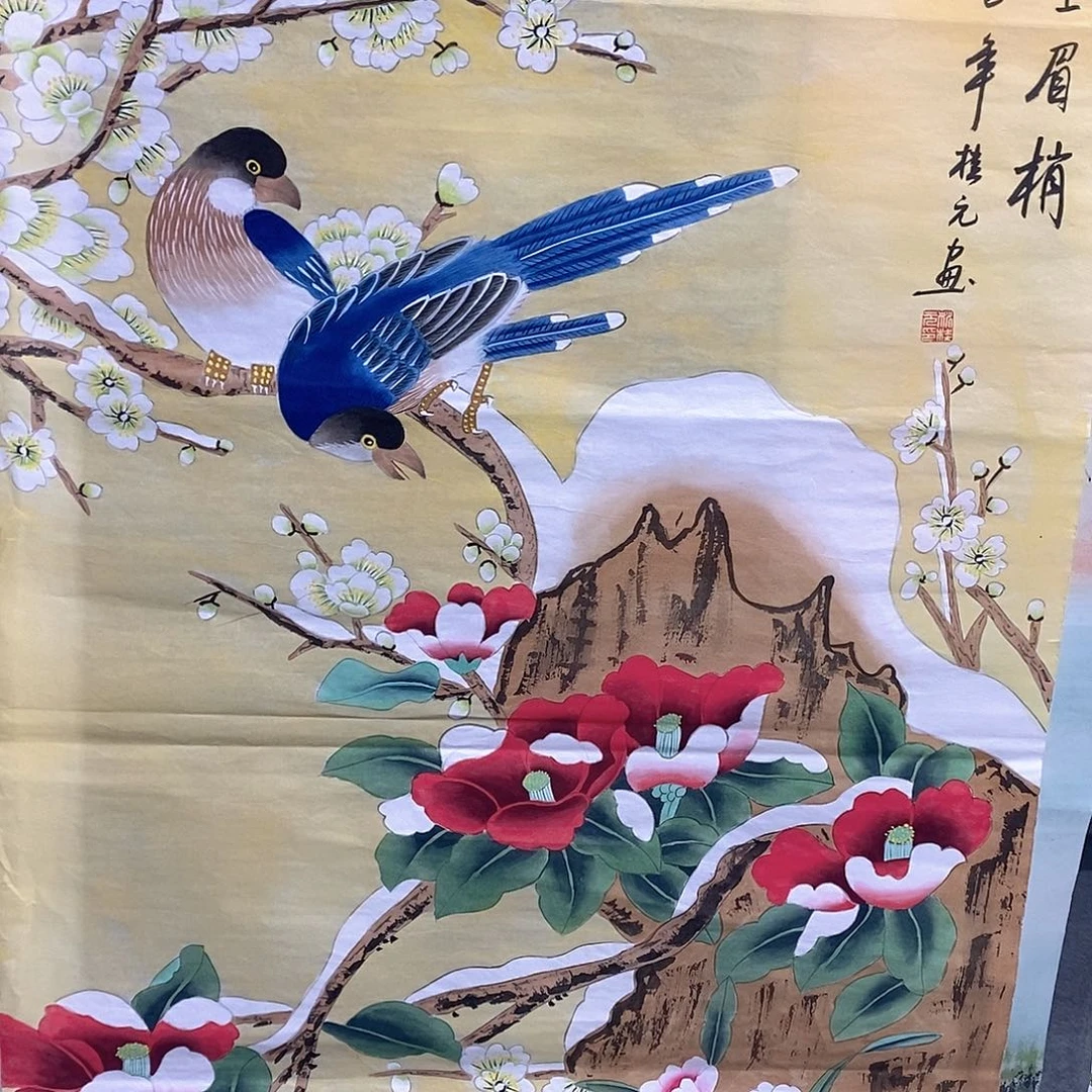 国画国画手绘作品
