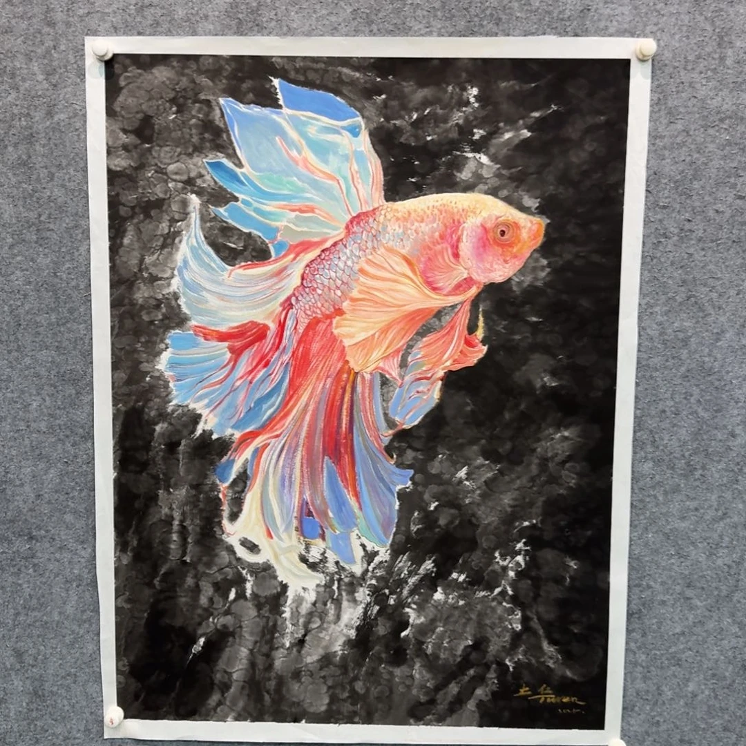 国画国画作品LLG老师