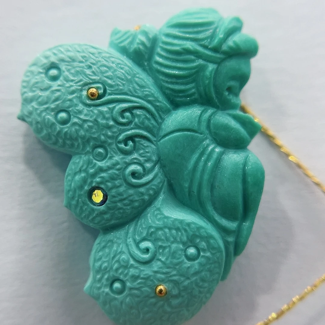 绿松石未镶嵌珠宝奇石