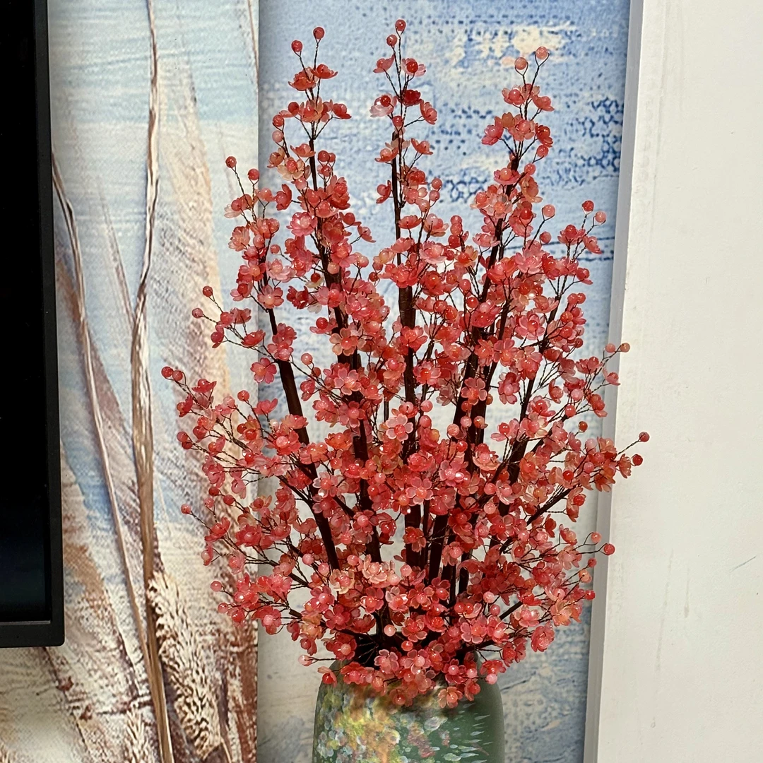 高桌摆果冻渐变浪漫樱花 手工DIY材料包