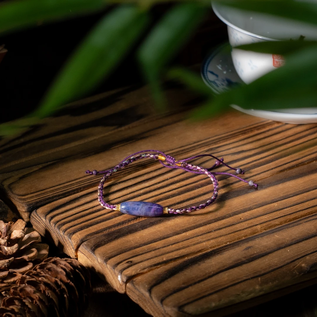 世间臻宝-烟寒丨18K金梦幻色舒俱来桶珠手绳/多样性发/P2317/0/