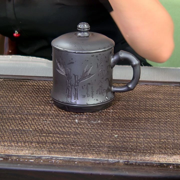 茶杯紫砂高货放漏