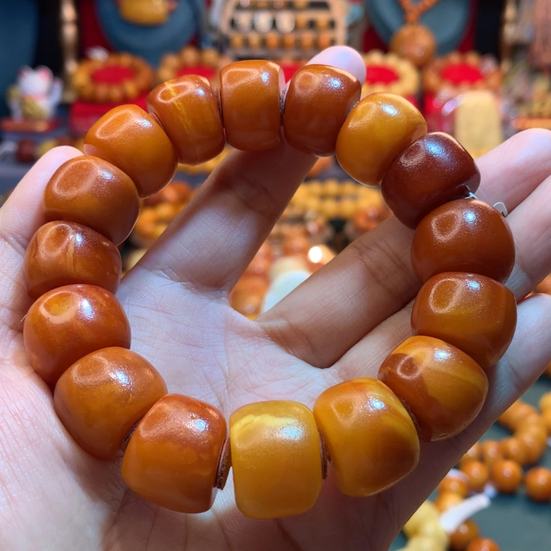 【闪购商品】蜜蜡手串未镶嵌蜜蜡手串